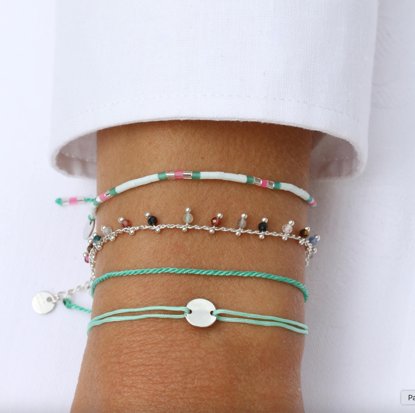 Armbändchen - Blush Indigo Mint