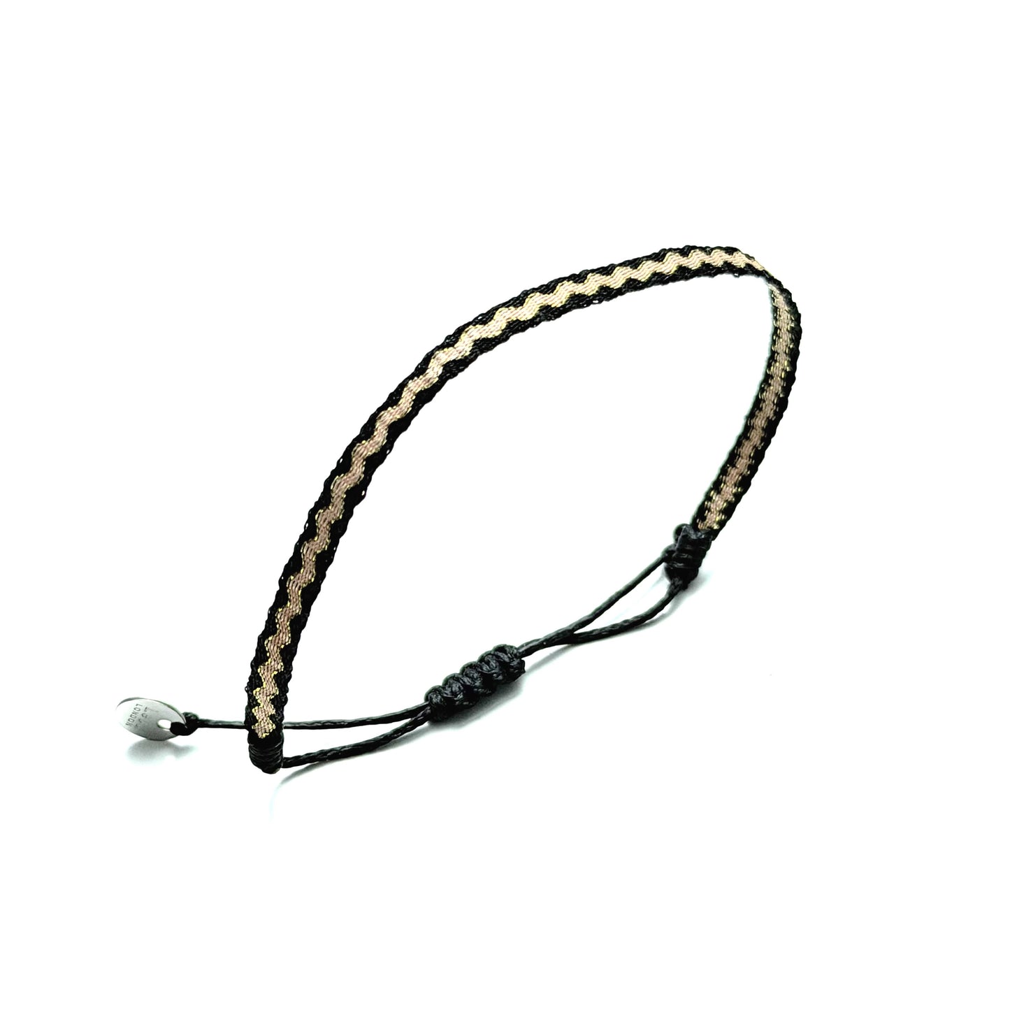 Armband - LeJu Schwarz & Taupe