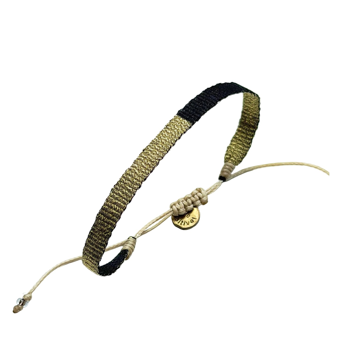 Armband - Guanabana Schwarz & Gold