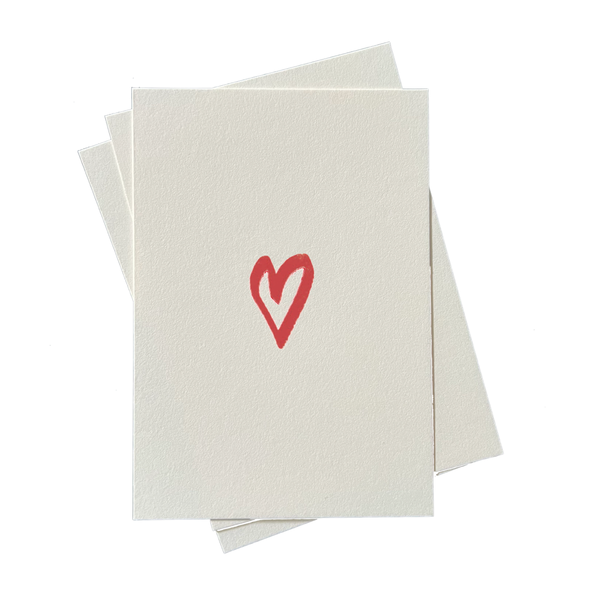 Karte aus recyceltem 300g Gemund Papier