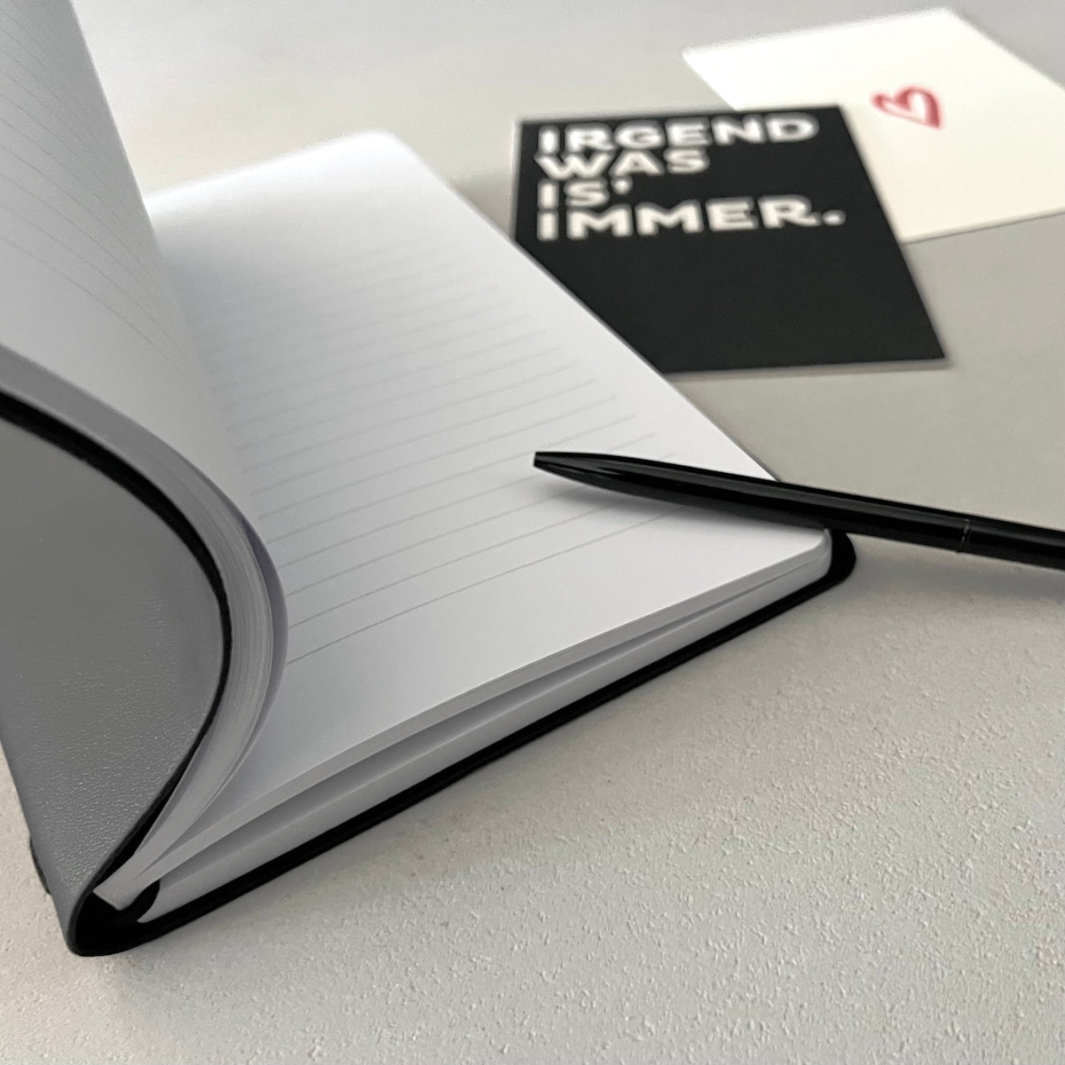 Notizbuch - Veganes Leder