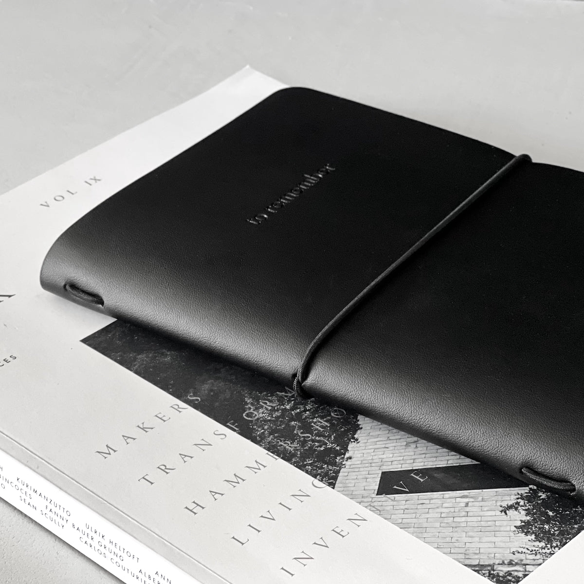 Notizbuch - Veganes Leder