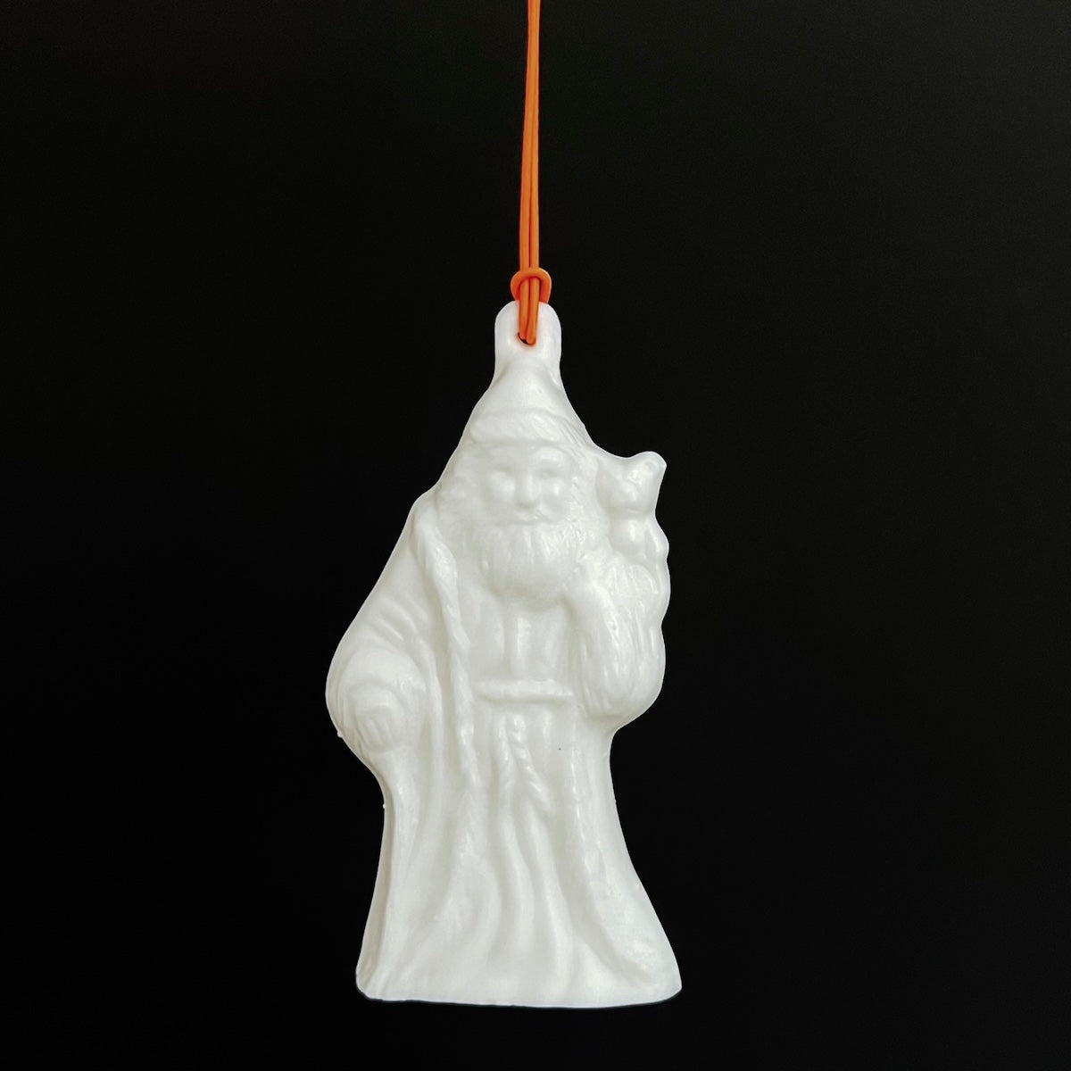 Anhänger Nikolaus aus Porzellan