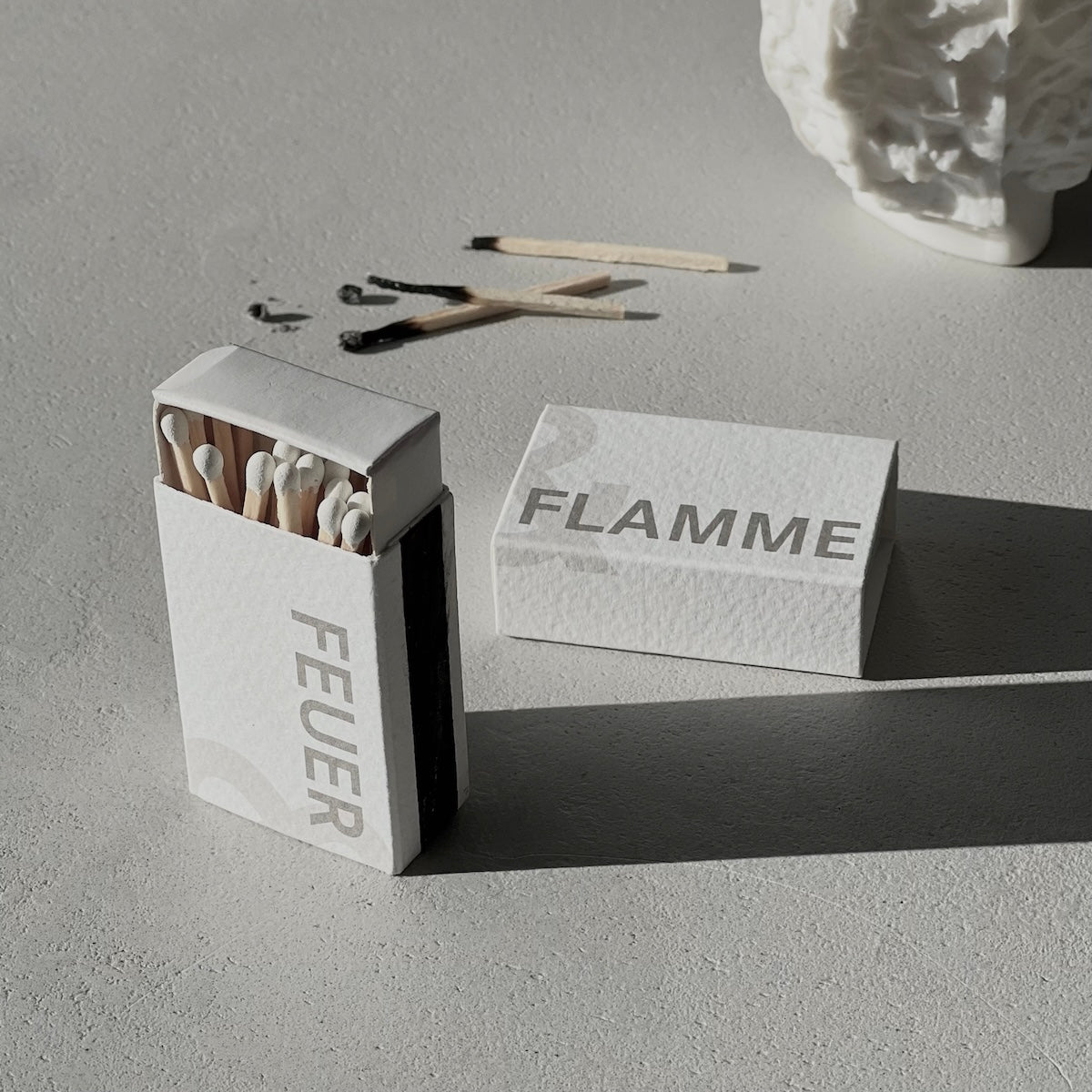 Streichhölzer Feuer & Flamme