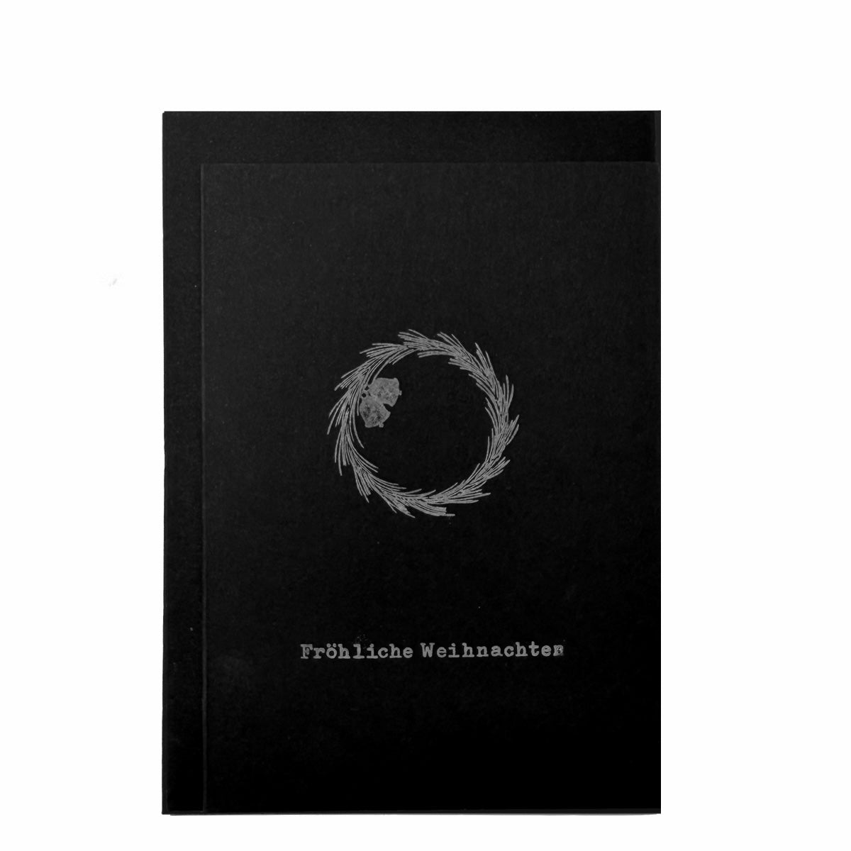 Klappkarte mit Umschlag - Fröhliche Weihnachten