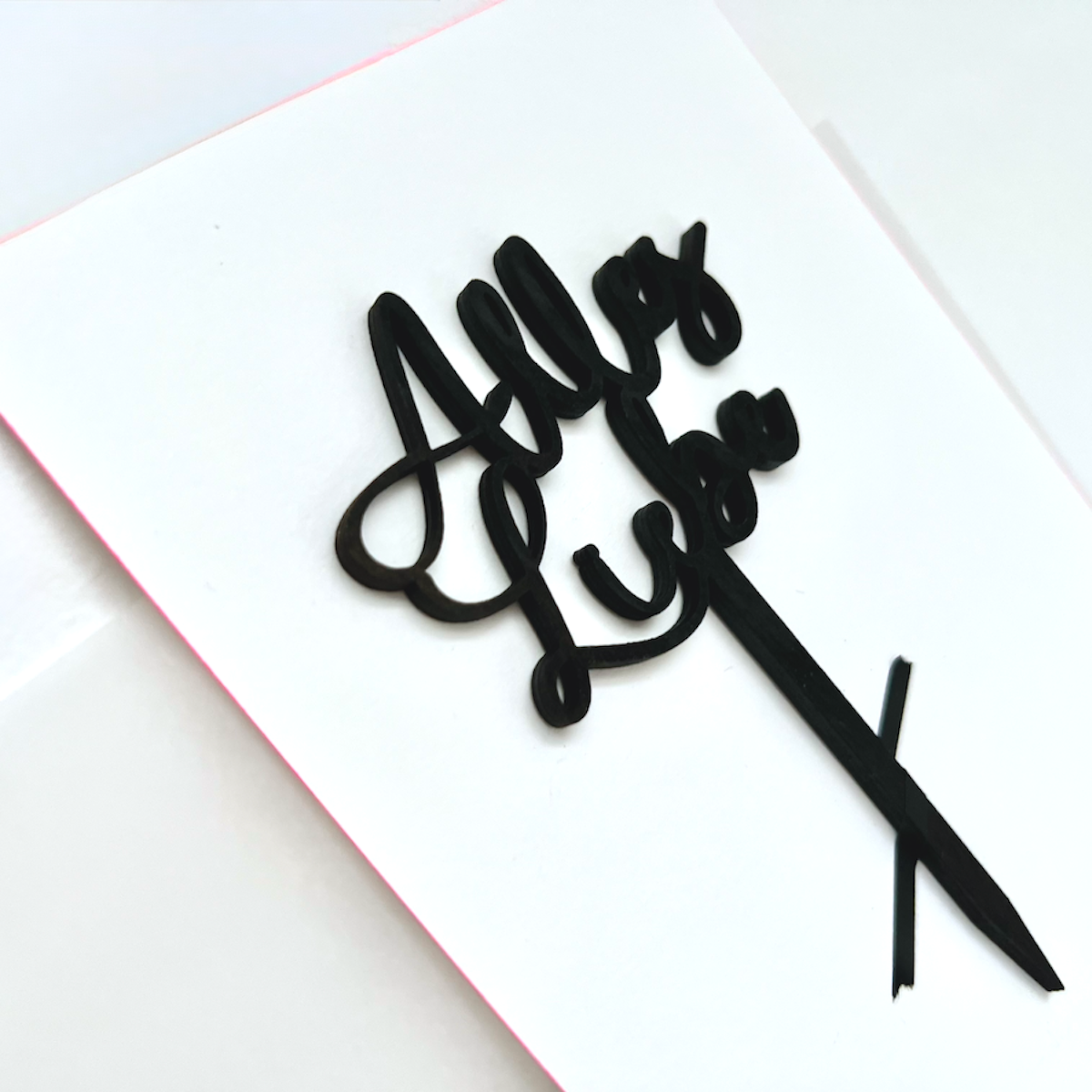 Cake Topper