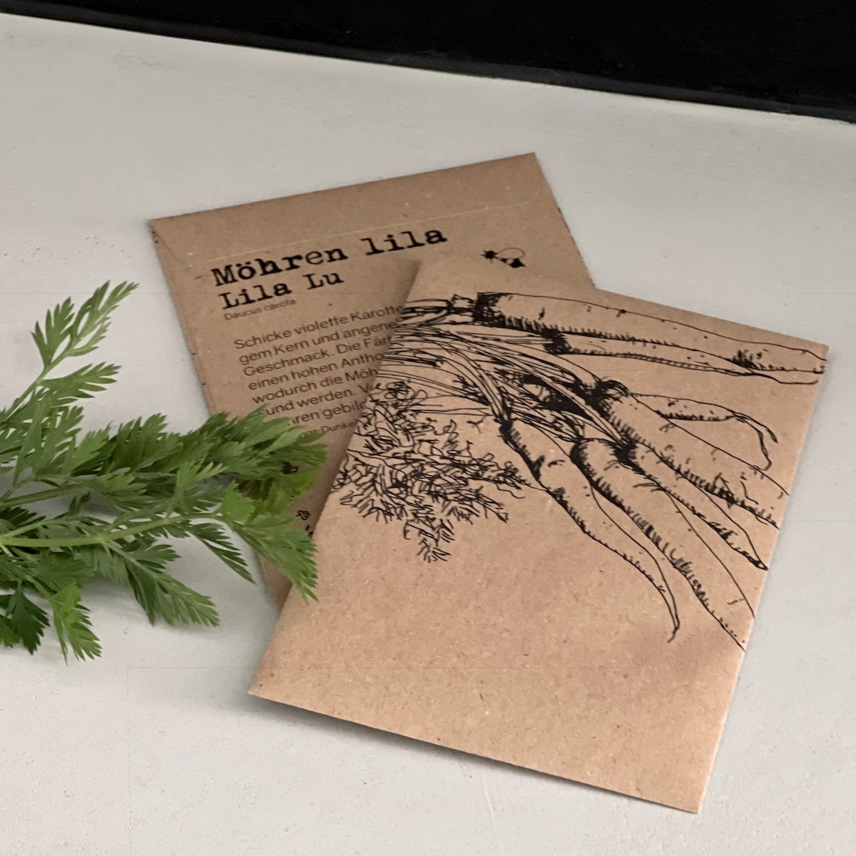 Samentütchen - Lila Möhren