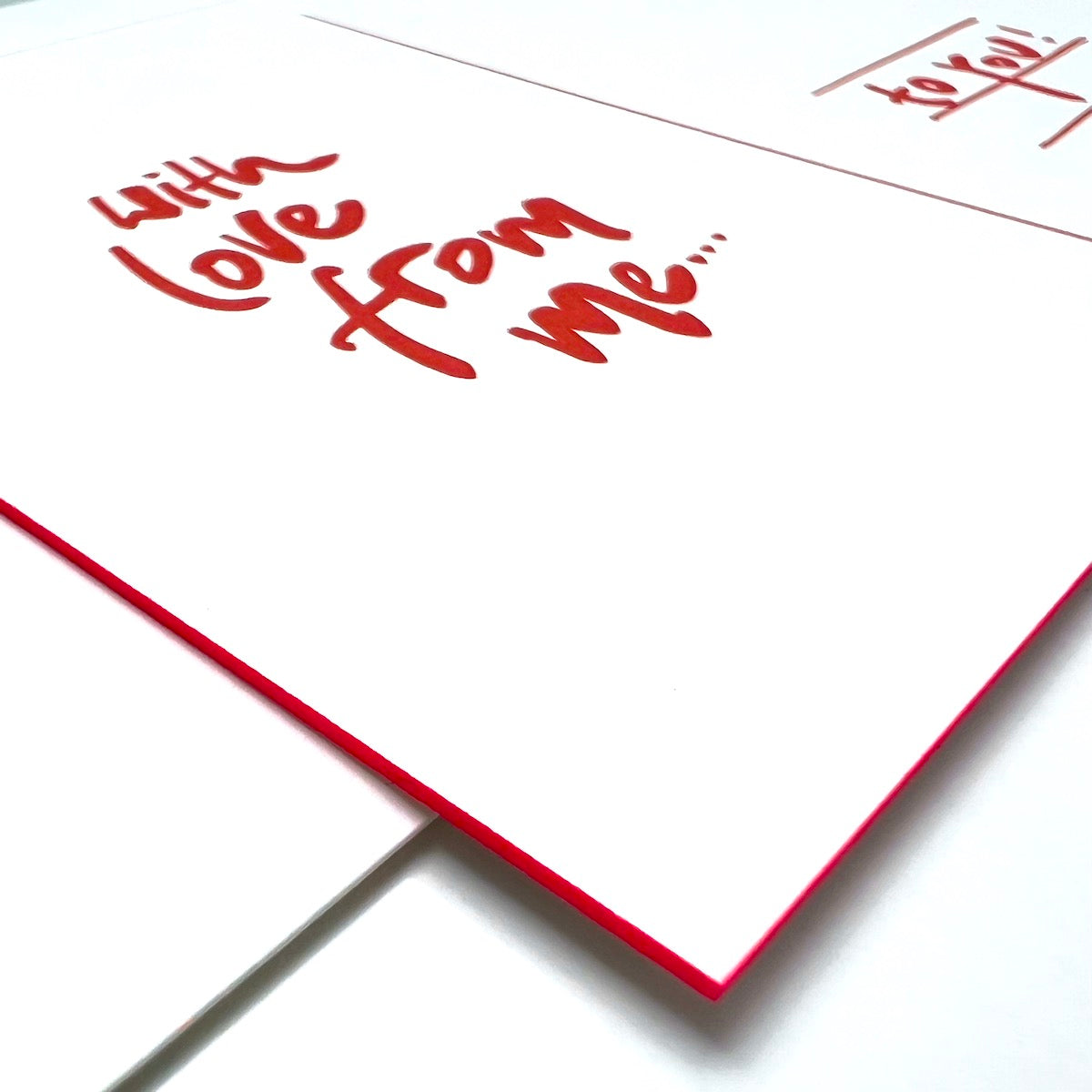 Karte - with love from me...