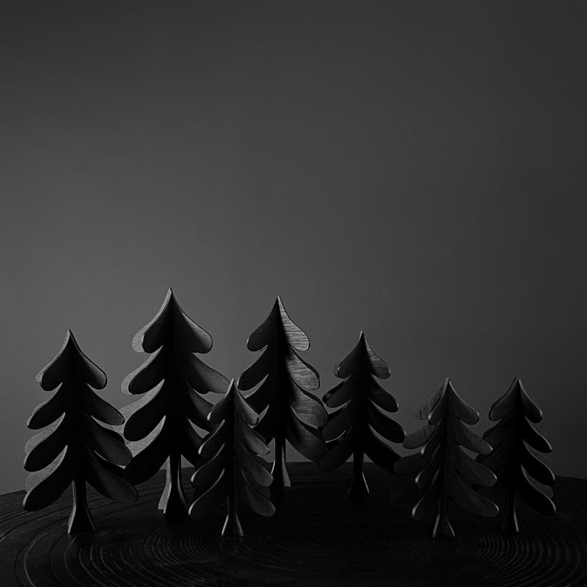 Tanne aus Holz - in 3 Größen