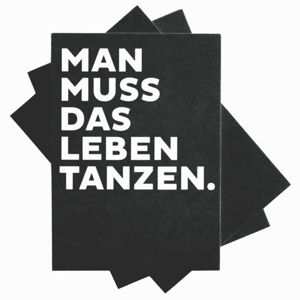 Postkarte - Das Leben Tanzen
