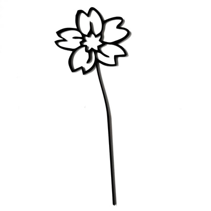 Deko Holzblumen - in zwei Varianten