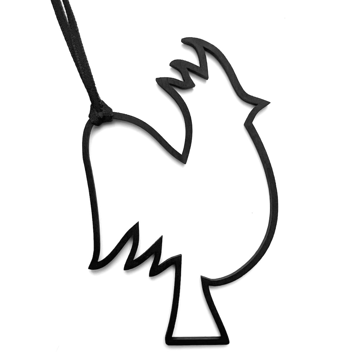 Anhänger aus Holz - Hennes