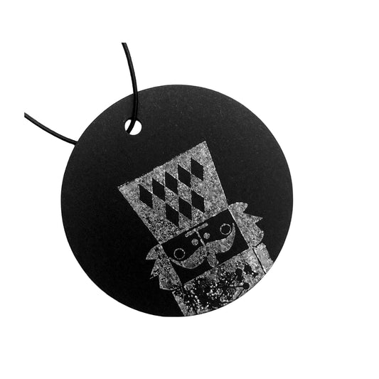 Geschenkanhänger schwarz