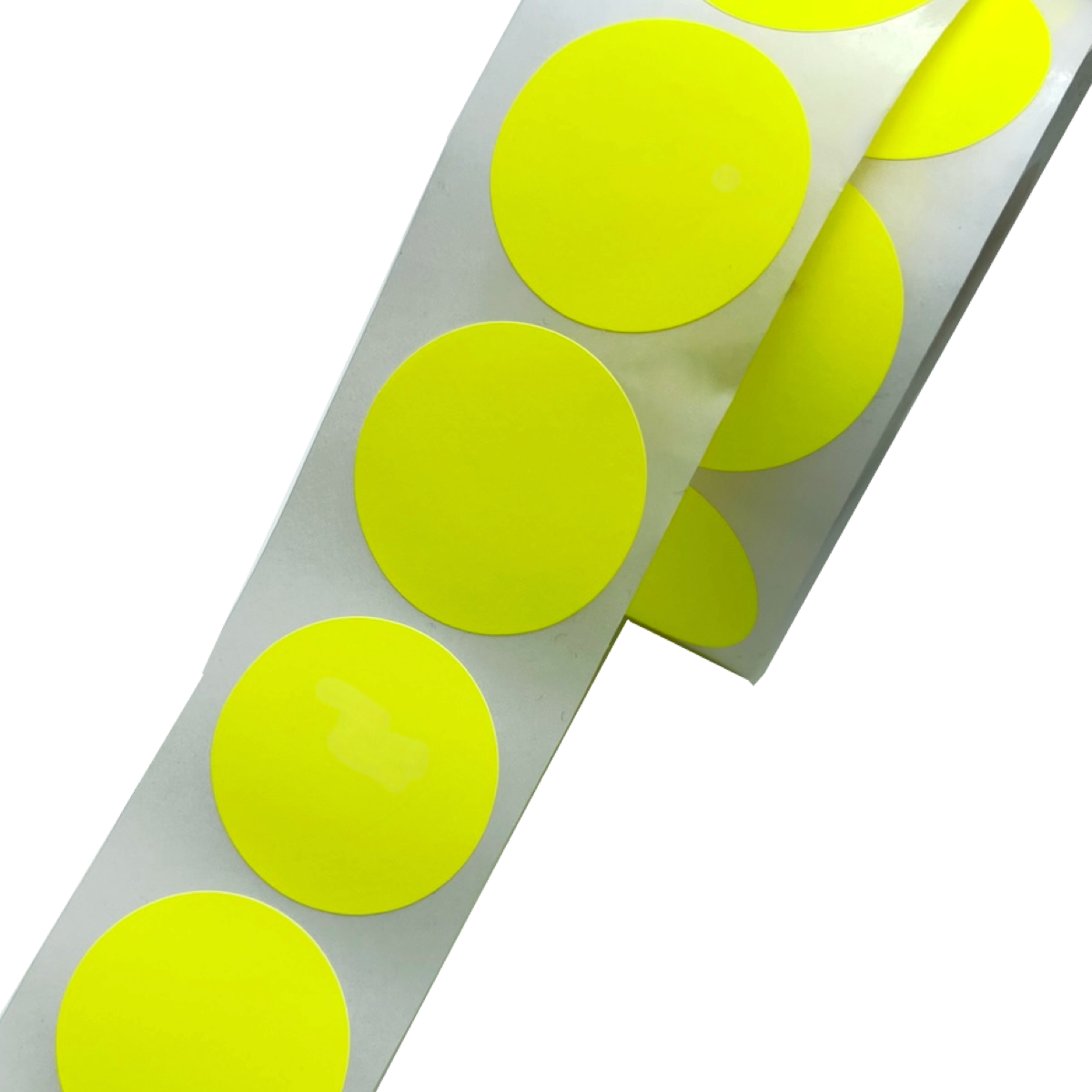 Aufkleber neon Gelb