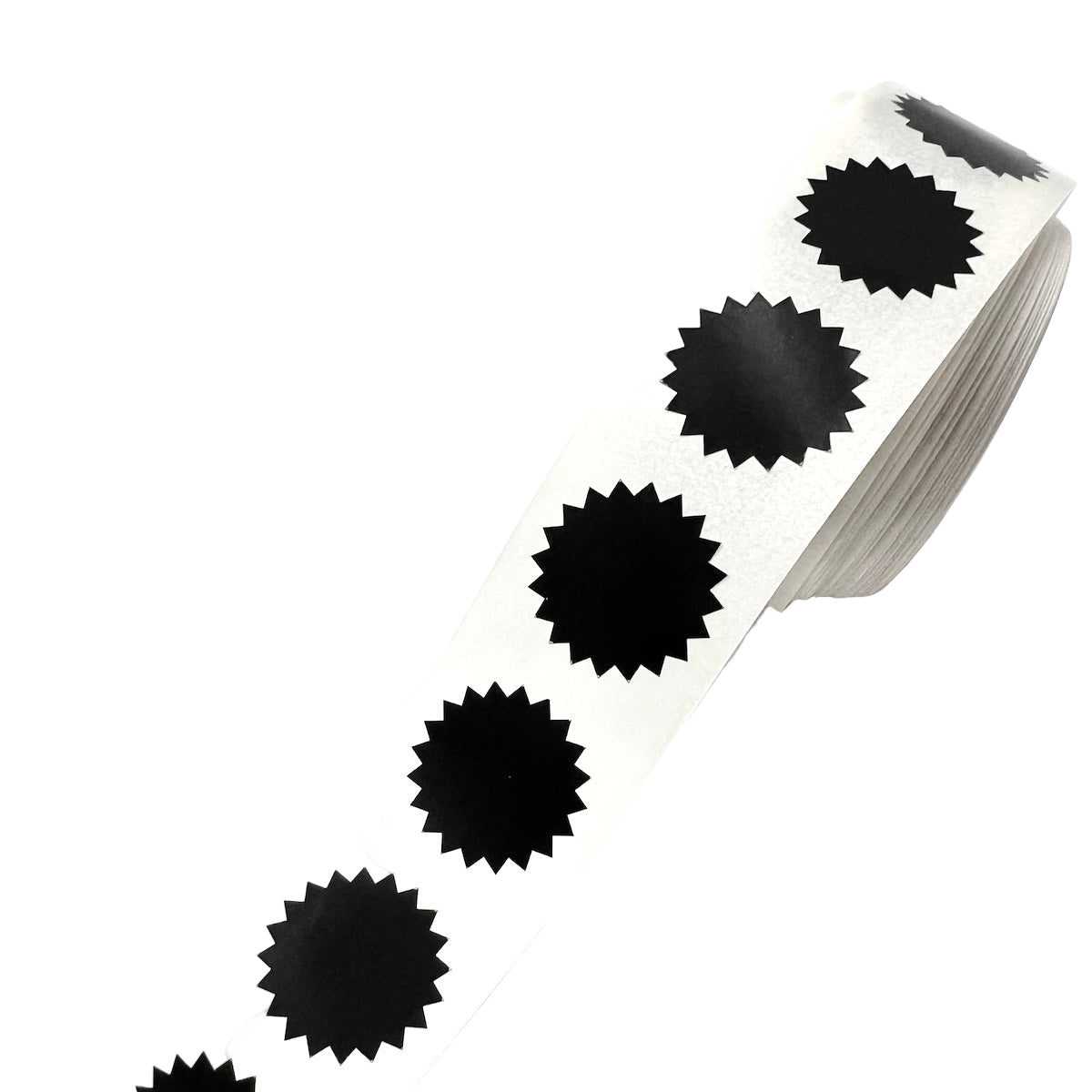 Aufkleber schwarzes Sternchen