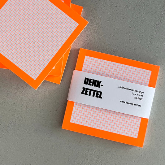 Haftnotizen - Denkzettel