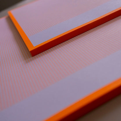 Fox und Poet Notizblock Caro DIN A6 mit 50 karierten Seiten, 90g Papier