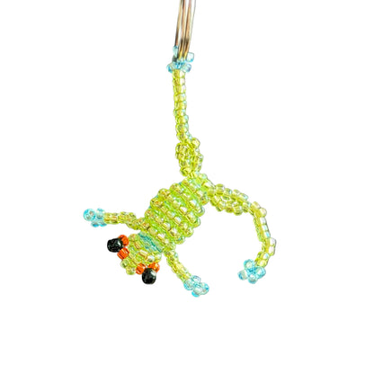 Frosch Schlüsselanhänger hellgrün