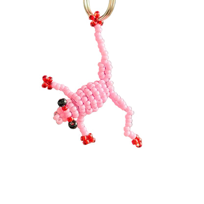 Frosch Schlüsselanhänger rosa