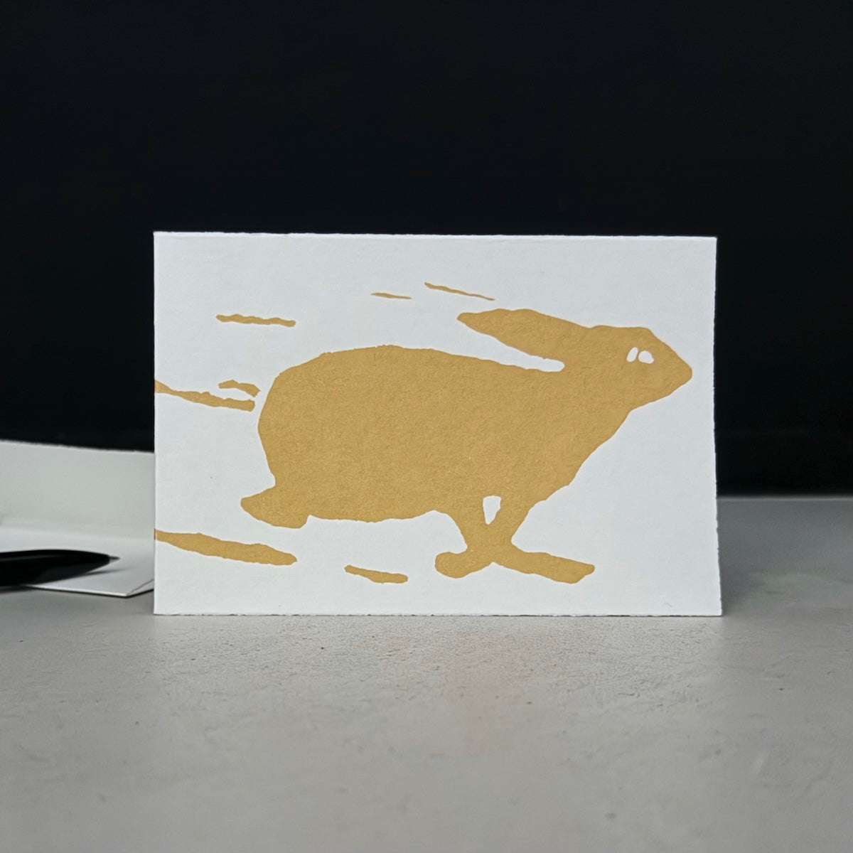 Klappkarte - Hase