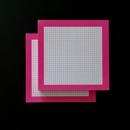 Pinke Haftnotizen