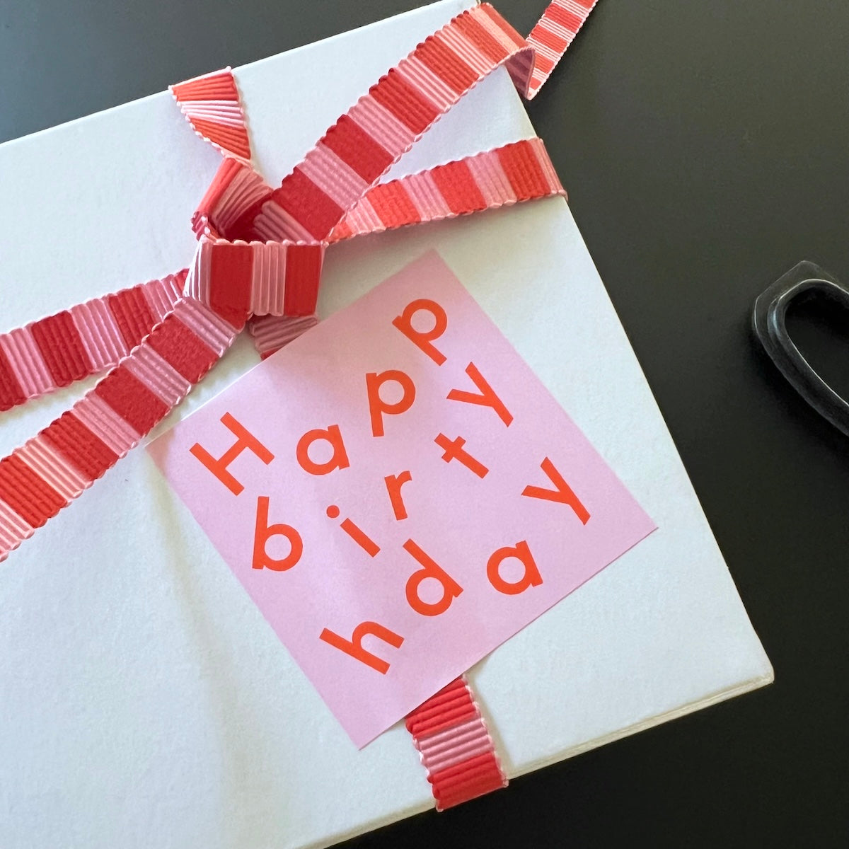 Aufkleber Happy Birthday