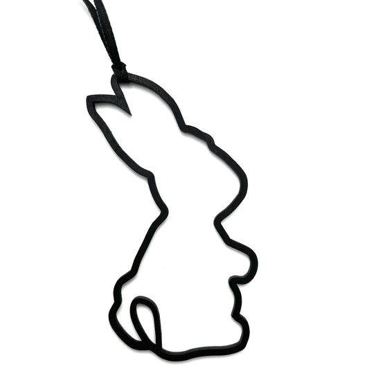 Anhänger aus Holz - Hopp