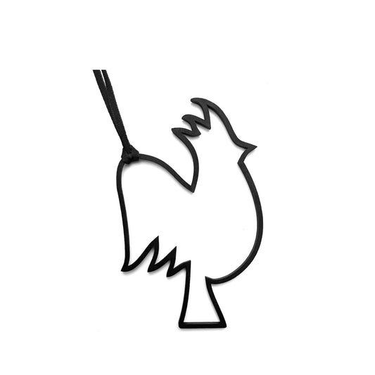 Osteranhänger 'Hennes' aus 3mm Birkenholz. Hennes macht sowohl am Osterstrauch als auch in der Tischdecke eine stattliche Figur. Bei jedem Anhänger sieht man die schöne Holz-Maserung.
Material: Holz, Baumwollband
Maße: 12cm