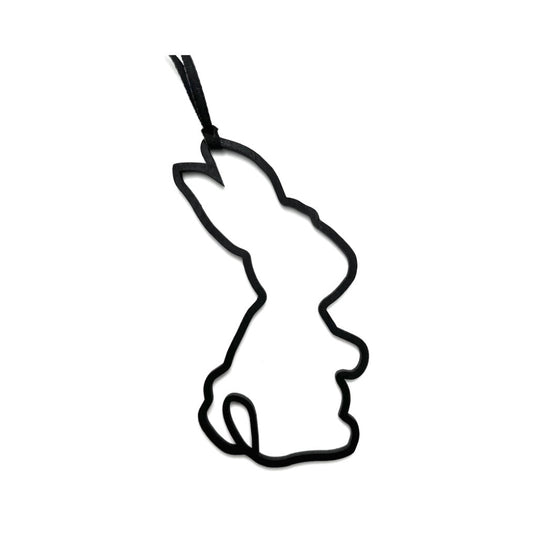 Anhänger aus Holz - Hopp