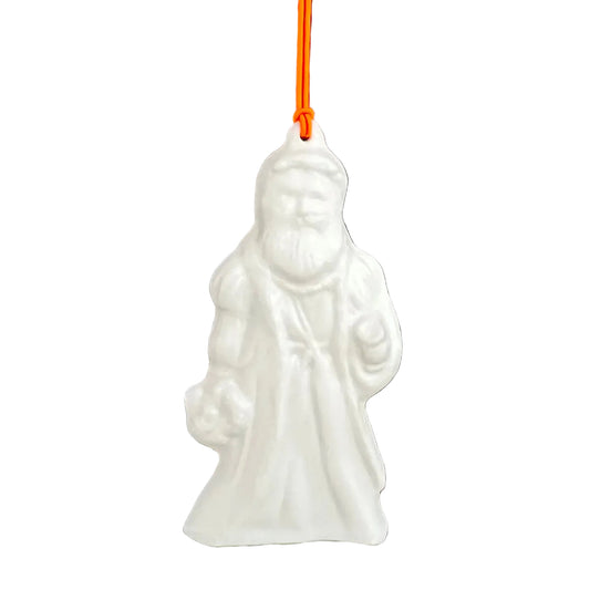 Weihnachtsanhänger aus Porzellan