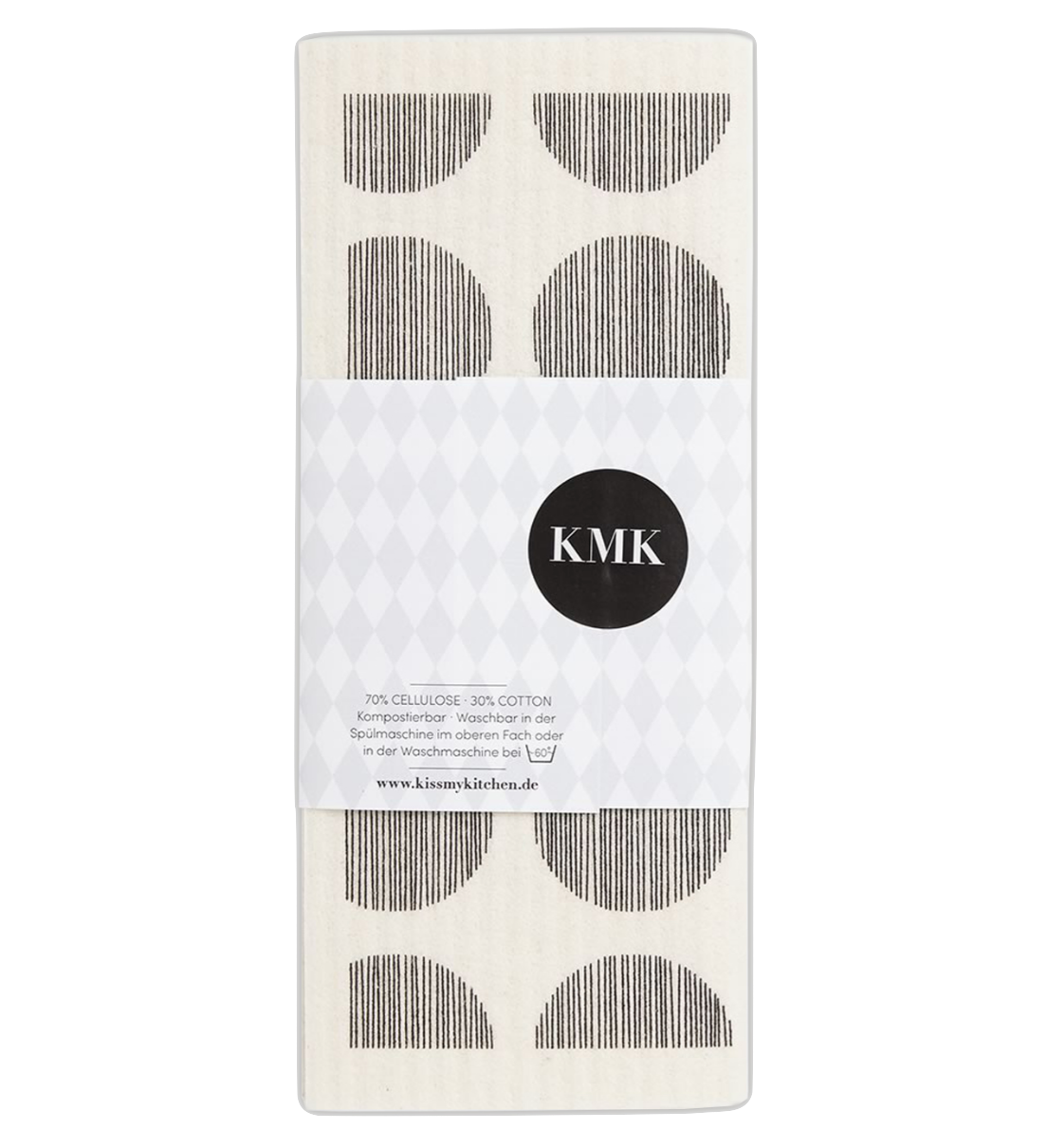 Spültuch schwarz weiss