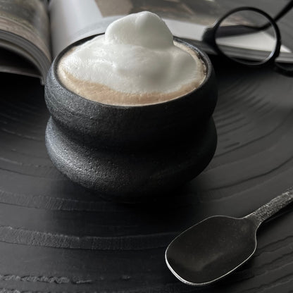 Bubble Cup Becher groß handgefertigt Keramik