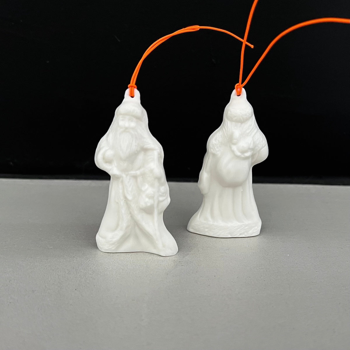 Porzellananhänger - Krampus