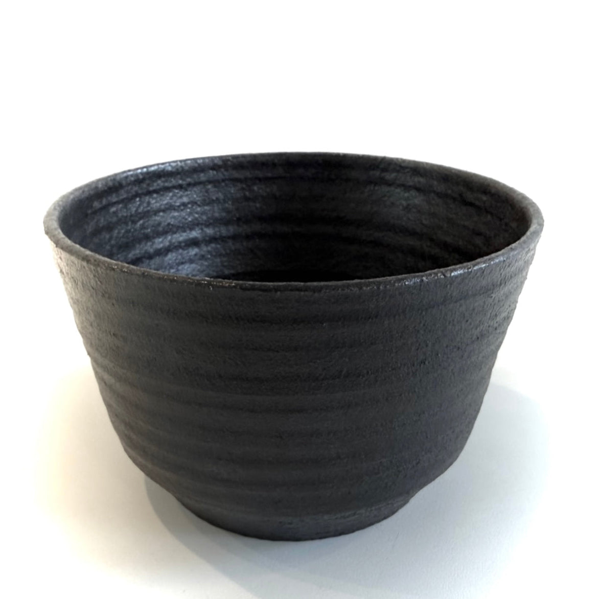 Schwarze Keramik Matcha Schale