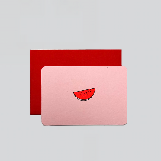 Mini Karte mit Print von le typograph