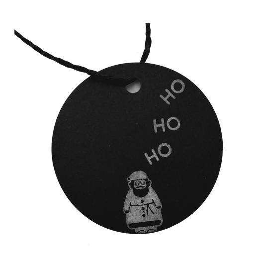Runder Nikolaus Geschenkanhänger