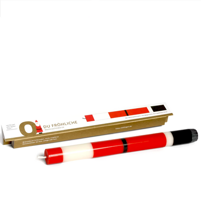 Kerze - Weihnachtsmann