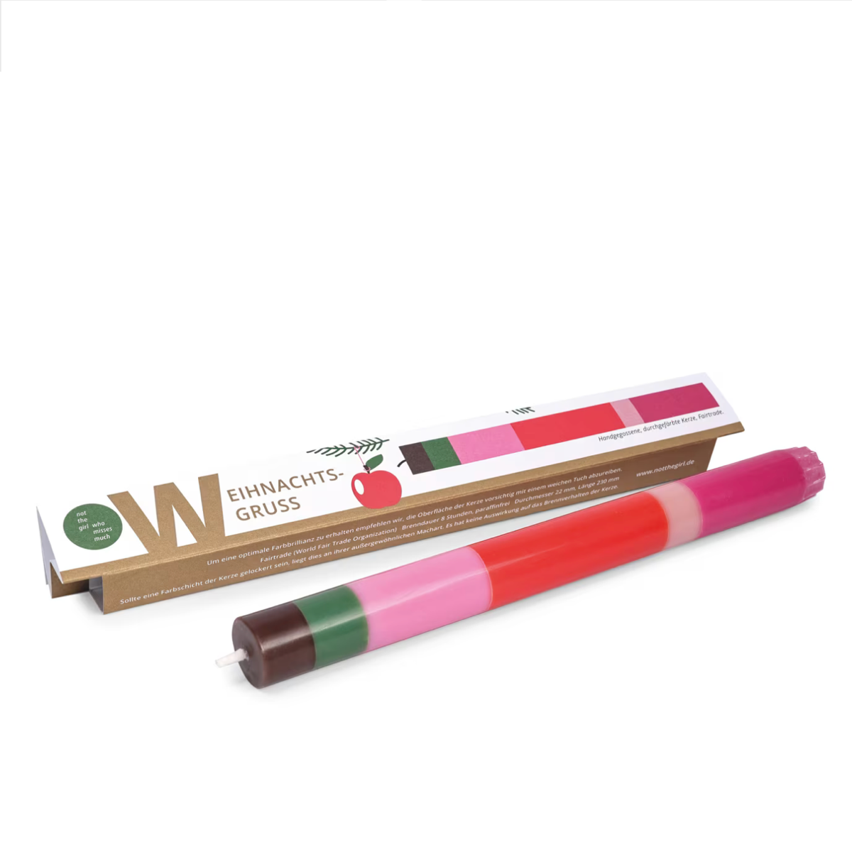 NottheGirlhowmissesmuchKerzeWeihnachtsgruss