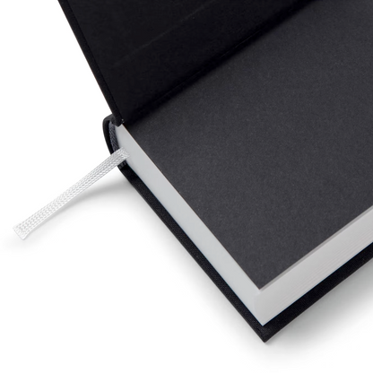Innenseite schwarzes Buch