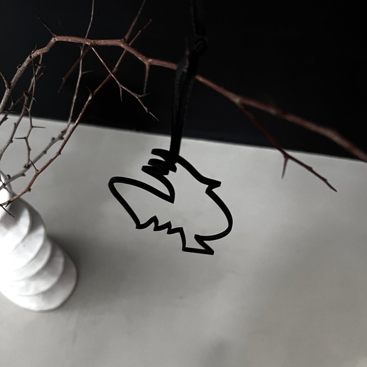 Anhänger aus Holz - Hennes