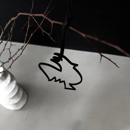 Anhänger aus Holz - Hennes