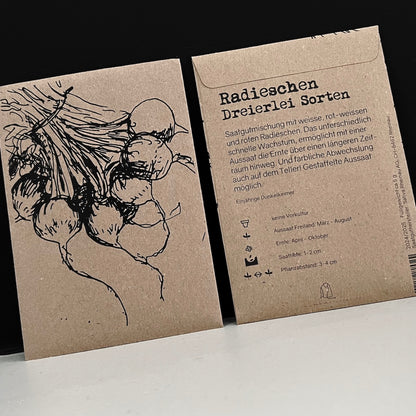 Samentütchen - Radieschen