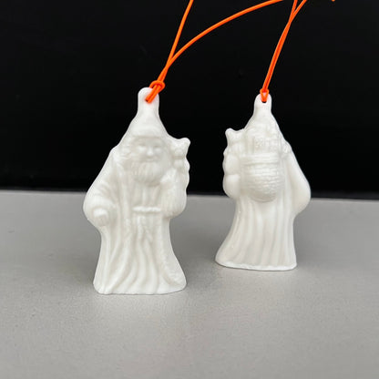 Porzellananhänger - Santa