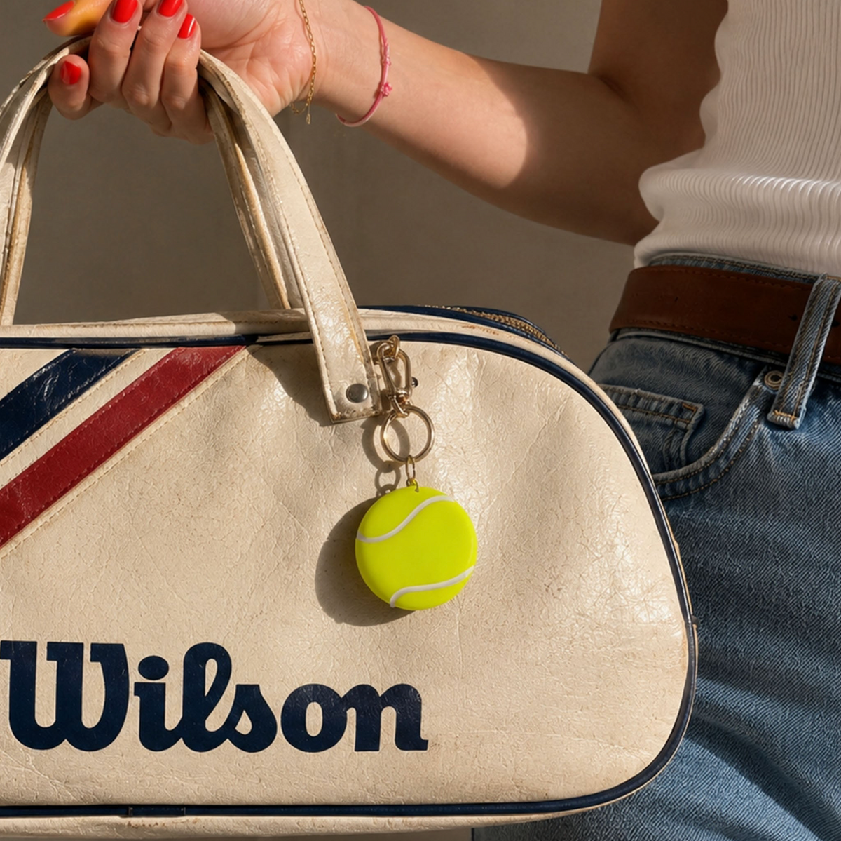 Schlüsselanhänger & Bag Charm - Tennisball