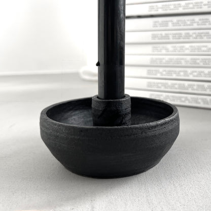 Keramik Kerzenständer, handgefertigt für Tafelkerzen