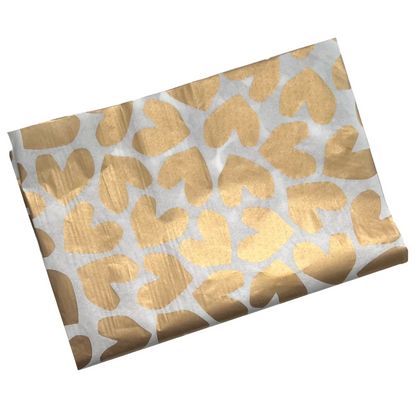 Seidenpapier mit Herzen