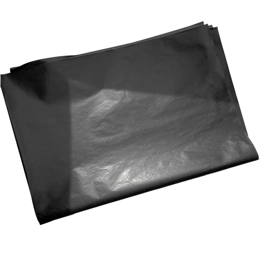 Seidenpapier schwarz