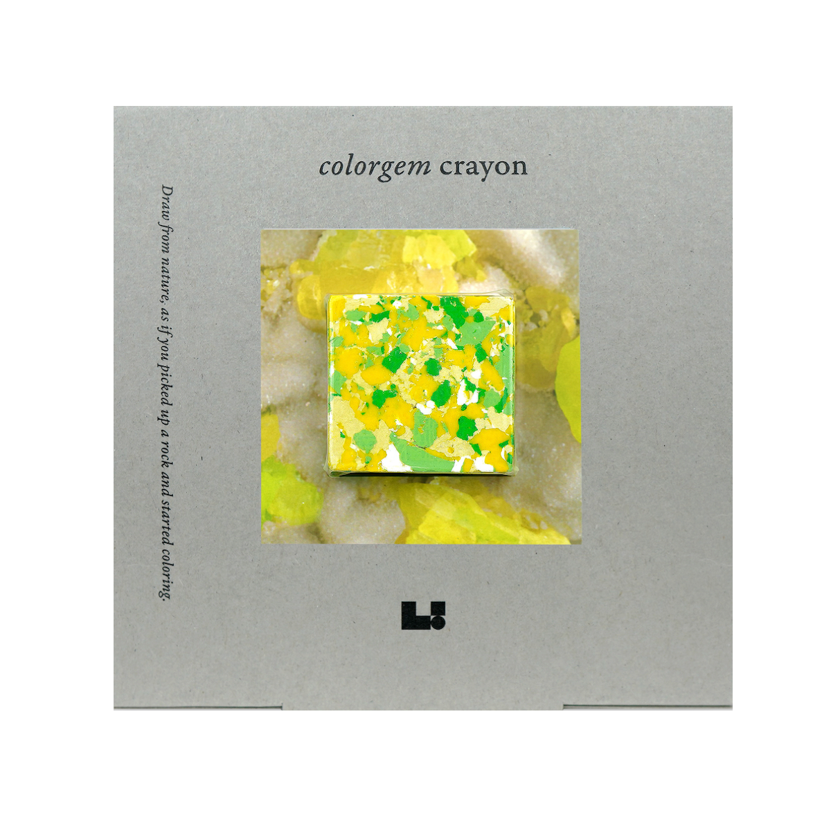 Wachskreide Block - Sulfur