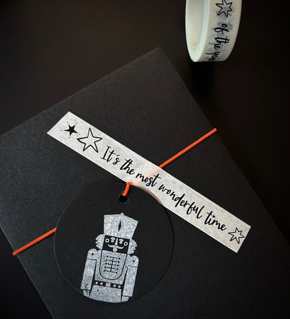 Washitape - for the most wonderful time ☆