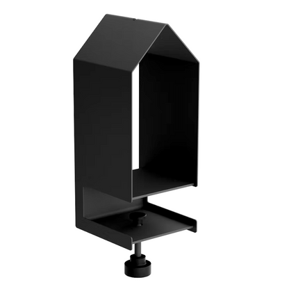 Das 'Tiny Bird House' lässt sich ganz ohne Werkzeug mittels der Schraubbefestigung an Geländern, Fensterbänken und allem was bis zu 2,5cm dick ist befestigen. Du kannst z.B. einen klassischen Meisenknödel einfach oben im Dach anbringen. Ein wetterbeständiger Hingucker für deinen Balkon oder Garten, nach einem Entwurf von Michael Hilgers für purStahl (made im Sauerland).
Maße: 23 x 8 x 8
Material: 2mm Stahl, schwarz matt pulverbeschichtet